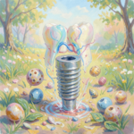 Occlusion-activated autonomous piezoelectric implants for adaptive prevention of peri-implantitis.